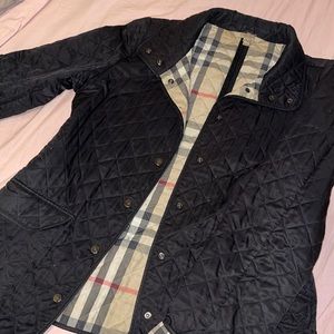 L Burberry Brit Jacket (Black)